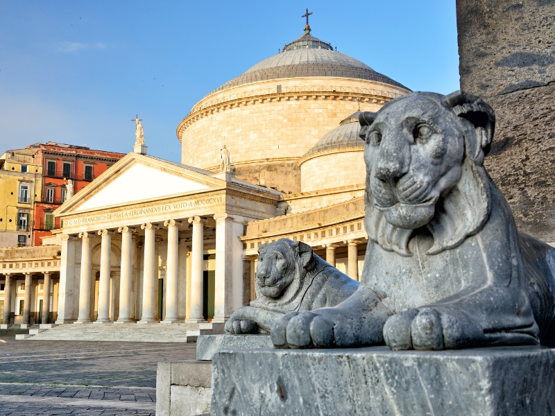 Piazza del Plebiscito: The Heart of Naples 2 Piazza del Plebiscito in Naples