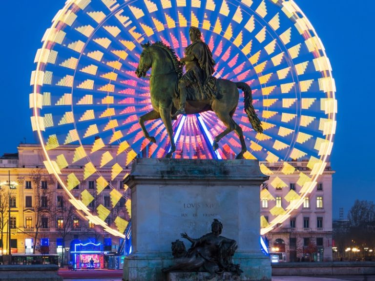 Place Bellecour in Lyon