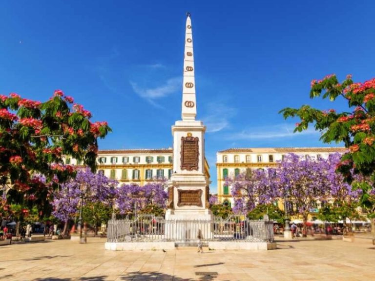 Plaza de la Merced in Malaga