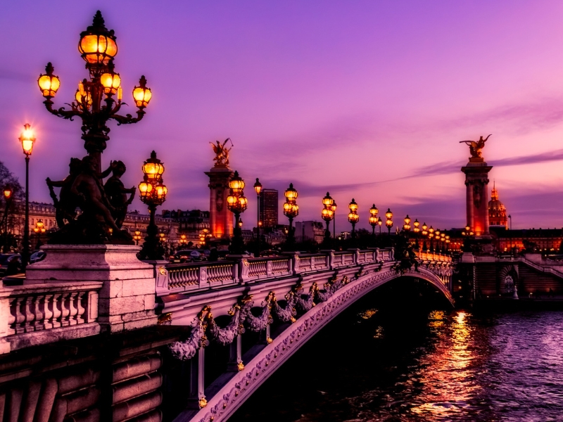 Pont Alexandre III in Paris