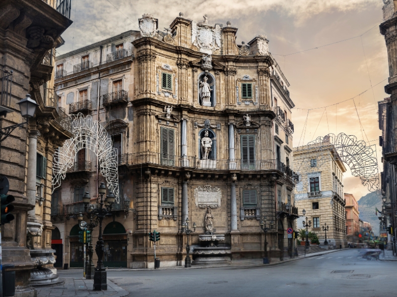 Quattro Canti in Palermo
