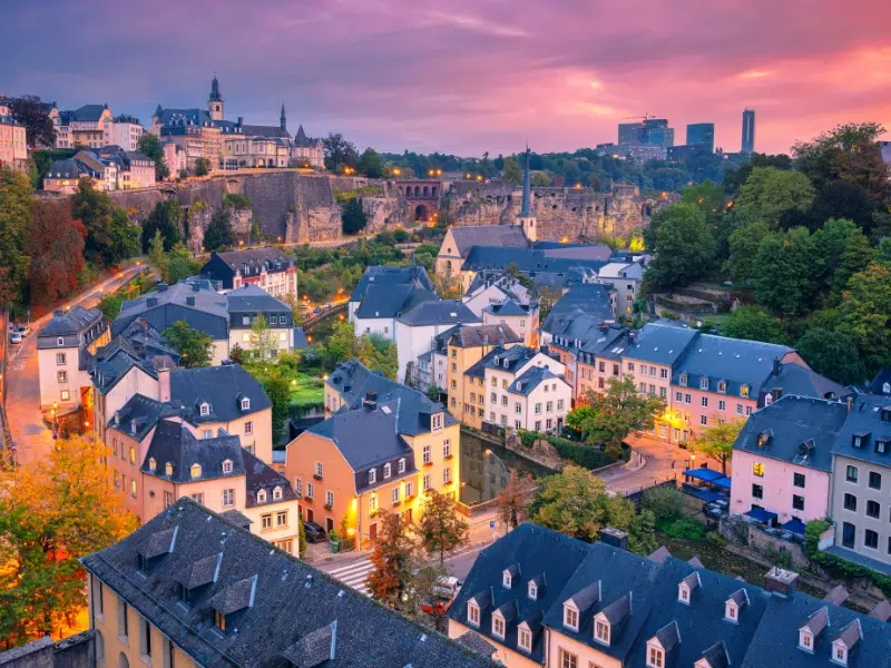 Corredor paisajístico: Un panorama impresionante en la ciudad de Luxemburgo 3 Corredor paisajístico en Luxemburgo