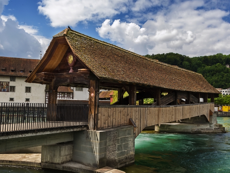 Spreuerbrücke: Il ponte coperto senza tempo di Lucerna 2 Spreuerbrücke a Lucerna