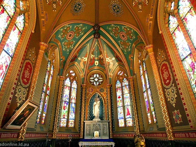 Iglesia de San Francisco: El monumento católico más antiguo de Melbourne 2 Iglesia de San Francisco en Melbourne