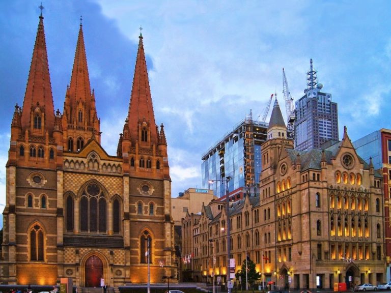 Saint Paul’s Cathedral in Melbourne