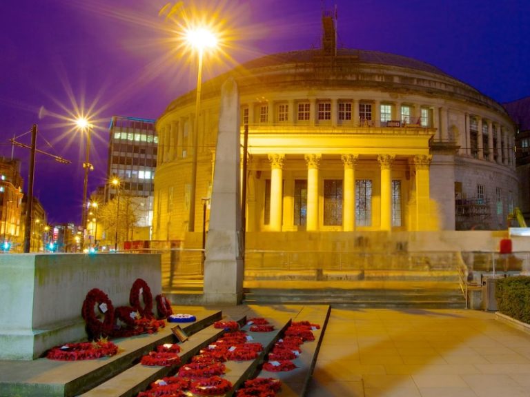 Saint Peter's Square in Manchester