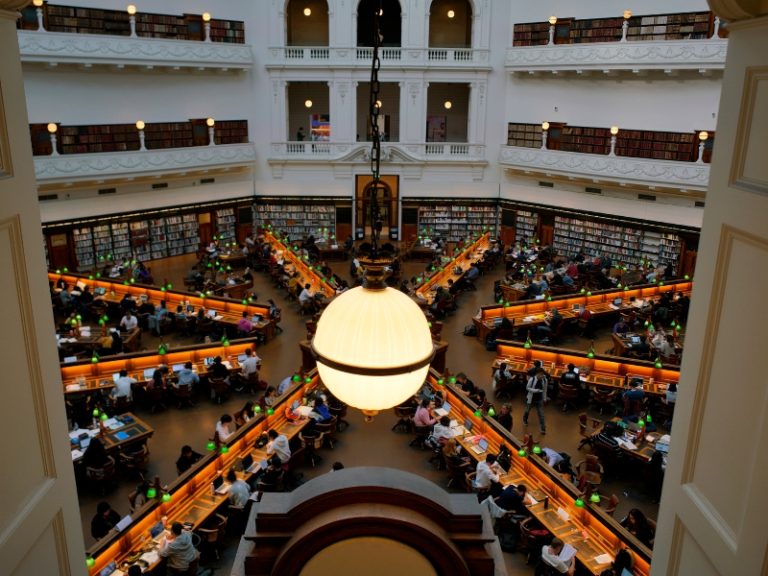State Library Victoria in Melbourne