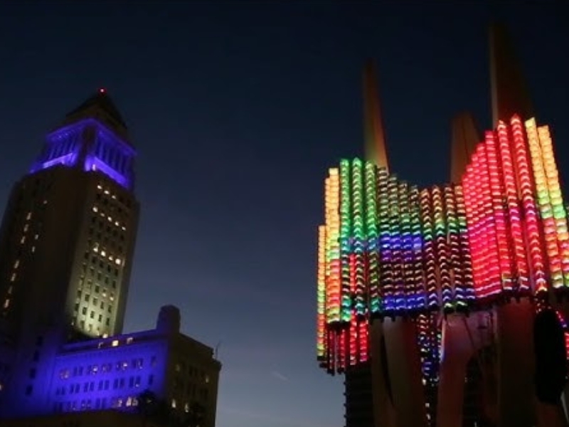 Triforium: Un simbolo del centro di Los Angeles 3 Triforium a Los Angeles