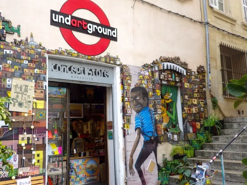 Concept Store UndARTground à Marseille