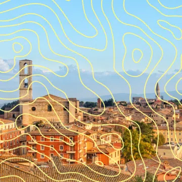 perugia self guided walking tour