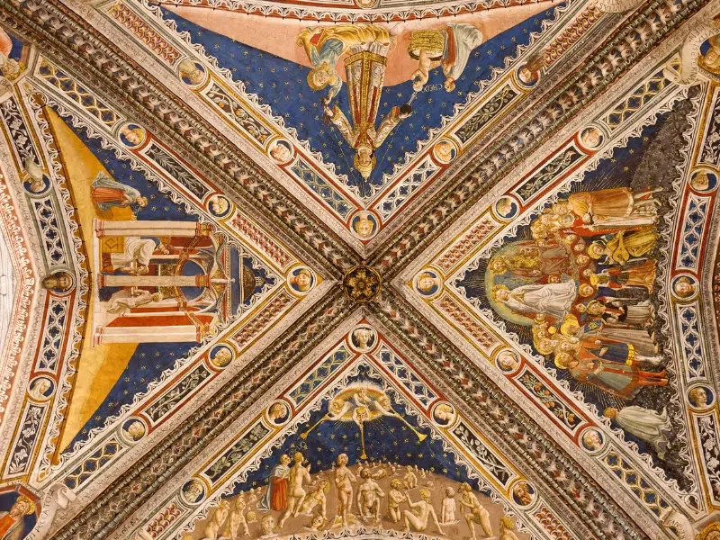 Das Battistero di San Giovanni: Ein Meisterwerk der sienesischen Kunst 2 Battistero di San Giovanni in Siena
