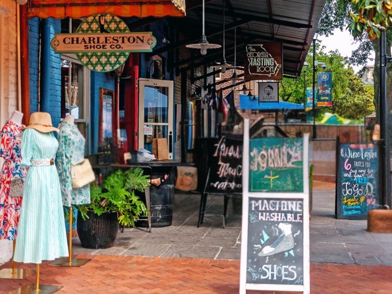 Savannah City Market: Un vibrante centro de arte, cultura e historia 3 Mercado de Savannah