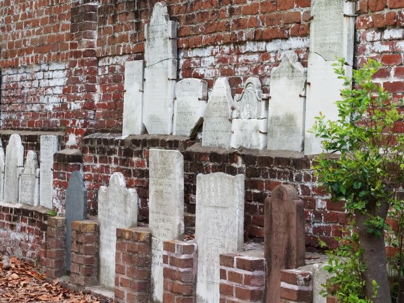 Colonial Park Cemetery: Ein Blick in Savannahs Vergangenheit 3 Colonial Park Cemetery in Savannah