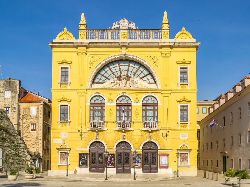 Chorwacki Teatr Narodowy w Splicie: Kulturalne serce Dalmacji 3 Chorwacki Teatr Narodowy w Splicie