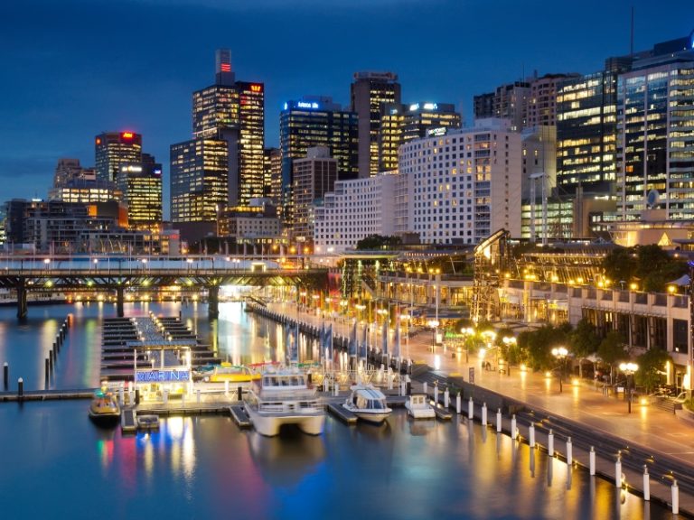 Darling Harbour in Sydney