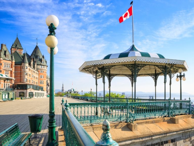 Dufferin Terrace in Quebec