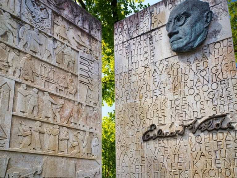 Eduard Vilde Monument in Tallinn