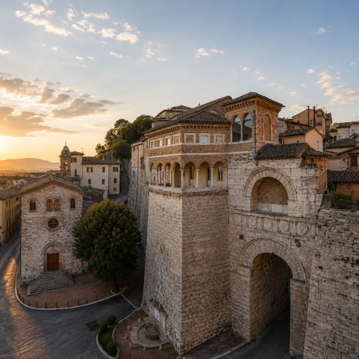 Perugia Scavenger Hunt and Self-Guided Tour 4 Etruscan Arch is an impressive ancient gateway dating back to the 3rd century BC, offering a fascinating glimpse into Perugia’s rich Etruscan heritage.
