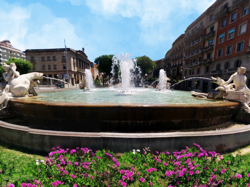 Font del Centenari: un simbolo di storia, democrazia e orgoglio civico 1 Font del Centenar a Tarragona
