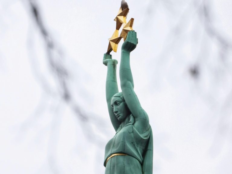 Freedom Monument in Riga