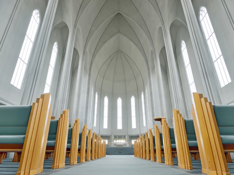 Hallgrímskirkja: Wysoka ikona Reykjaviku 2 Hallgrimskirkja 1