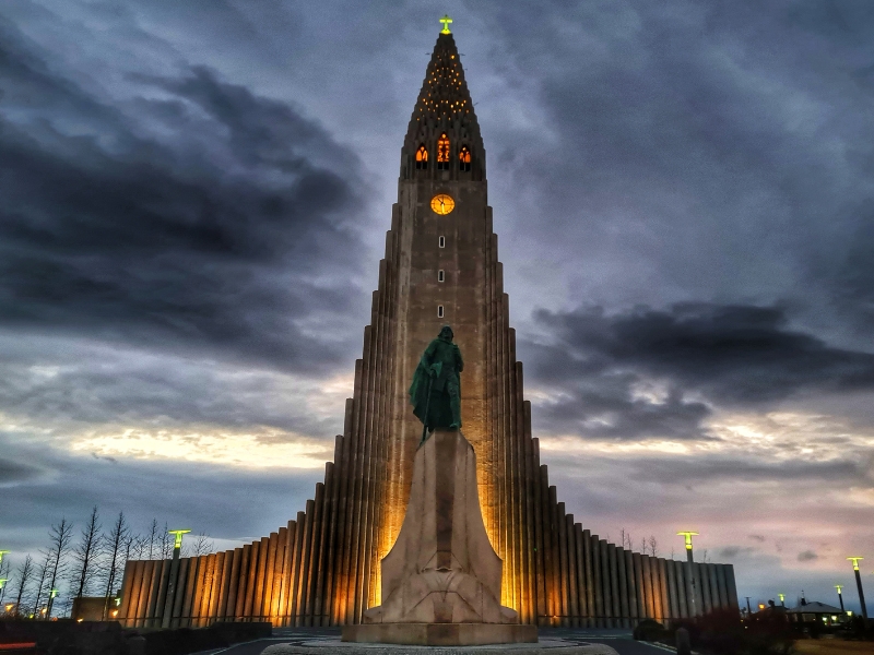 Hallgrímskirkja: Wysoka ikona Reykjaviku 1 Hallgrimskirkja 2