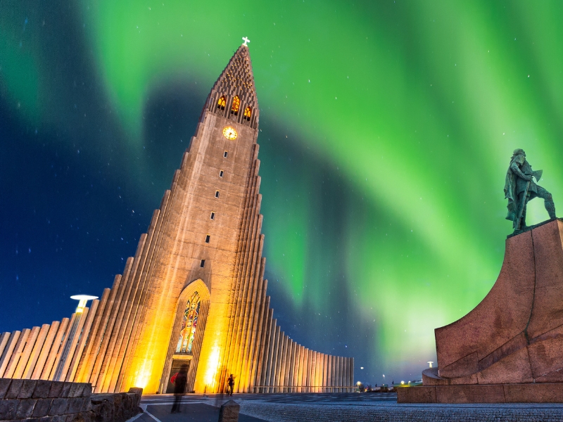 Hallgrimskirkja in Reykjavik