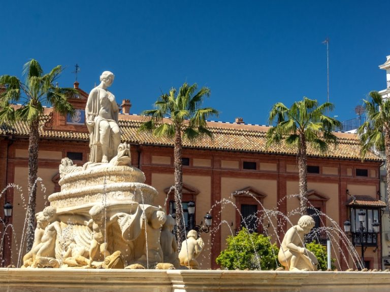 Híspalis Fountain in Seville