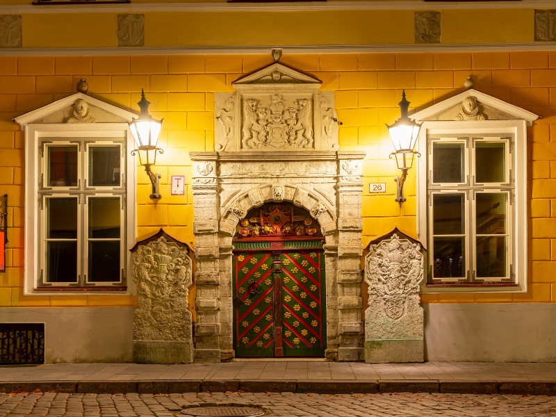 Das Haus der Schwarzköpfe: Ein Juwel aus Tallinns Handelsvergangenheit 1 Haus der Mitesser in Tallinn