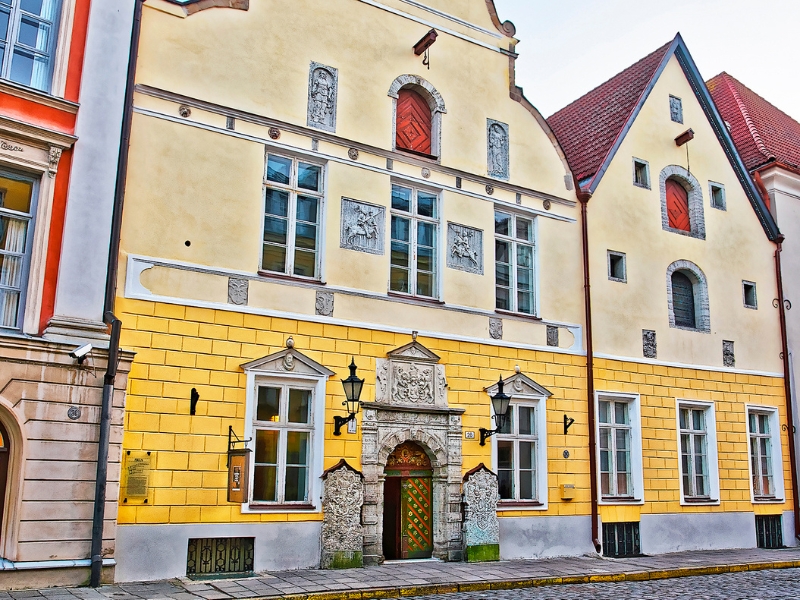 Das Haus der Schwarzköpfe: Ein Juwel aus Tallinns Handelsvergangenheit 3 Haus der Mitesser in Tallinn