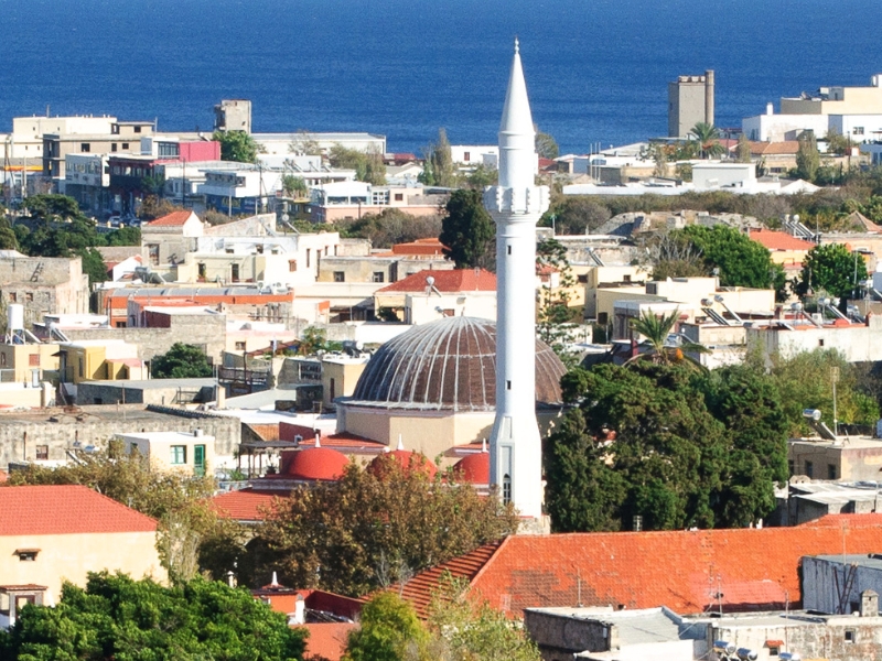 Mosquée d'Ibrahim Pacha : Un témoignage de l'influence ottomane à Rhodes 3 Mosquée Ibrahim Pacha à Rhodes