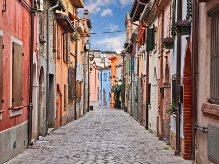 Murales del Borgo in Rimini