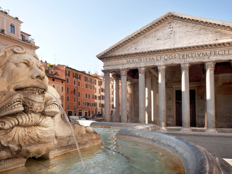 Il Pantheon: Un testamento senza tempo dell'ingegno romano 1 Pantheon a Roma