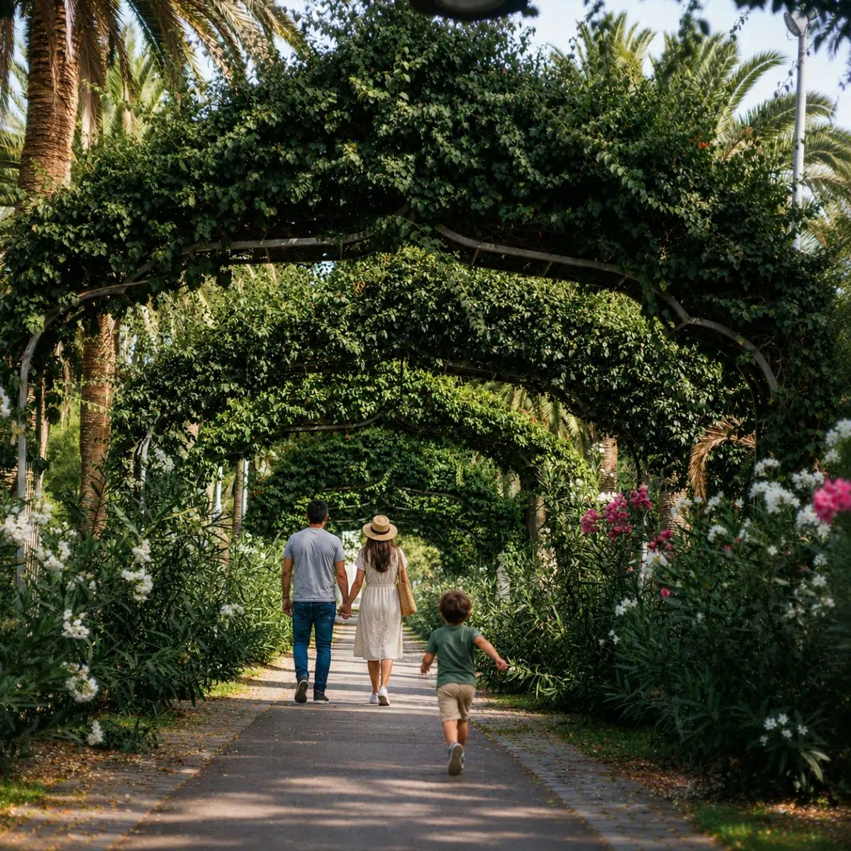 Caça ao tesouro e visita autoguiada em Tenerife 2 O Parque García Sanabria é um exuberante oásis urbano repleto de plantas exóticas, fontes, esculturas e passadiços sombreados que oferece um refúgio tranquilo no coração de Santa Cruz de Tenerife.