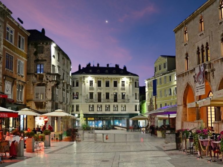 People's Square in Split