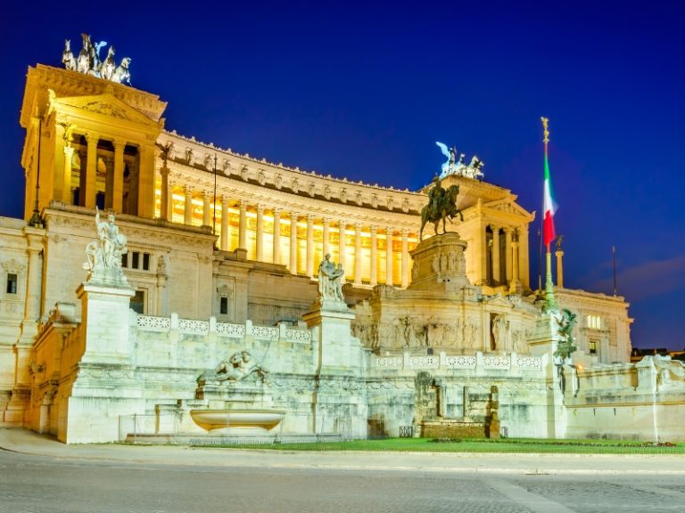 Piazza Venezia in Rome
