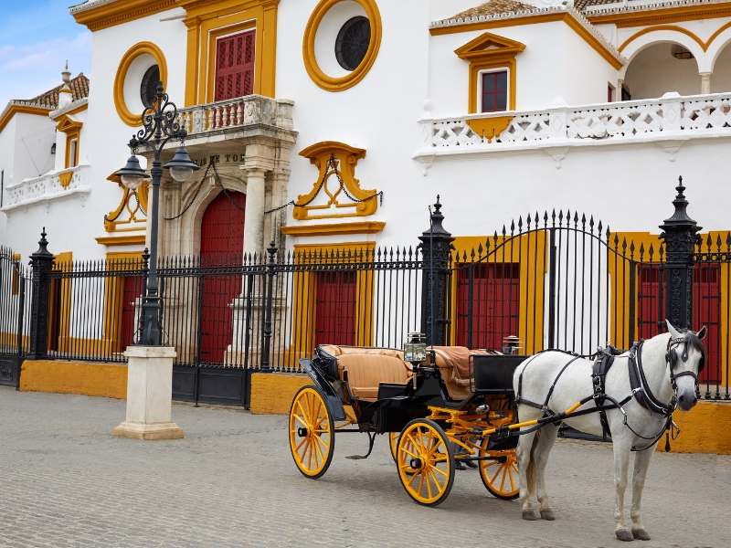 Plaza de Toros de la Real Maestranza : Un monument à la tradition espagnole à Séville 1 Plaza de toros à Séville