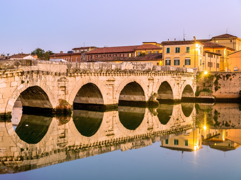 Ponte di Tiberio: A Timeless Symbol of Roman Engineering in Rimini 1 Ponte di Tiberio in Rimini
