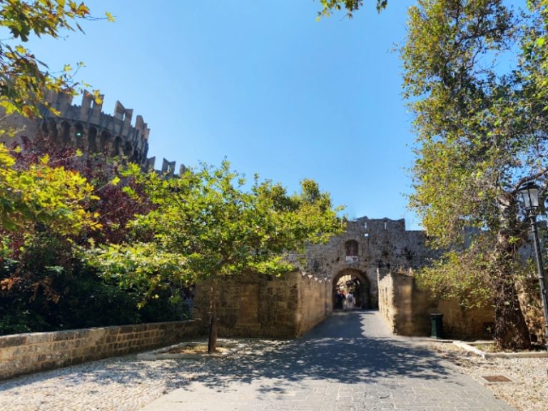 Saint Anthony's Gate in Rhodes