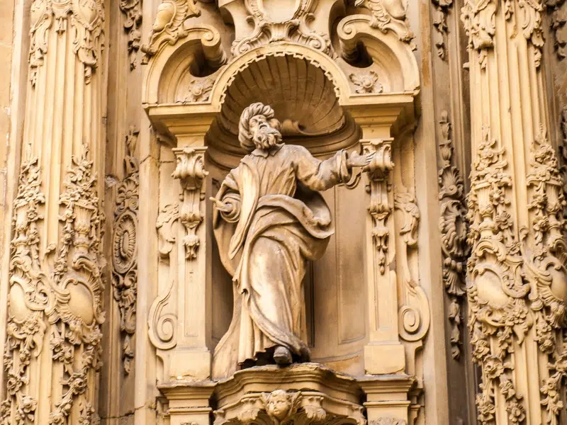 Coro de Santa Maria: Uma obra-prima barroca em San Sebastián 2 Coro de Santa Maria em São Sebastião