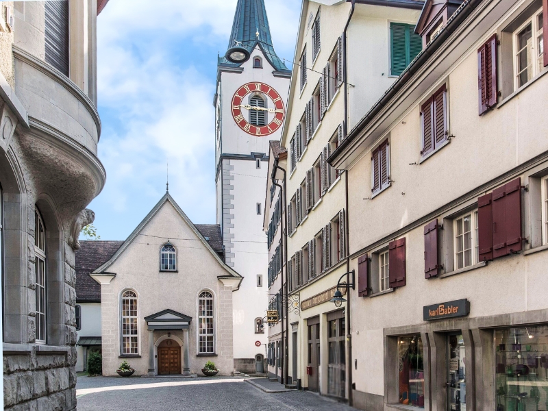 Église Saint Mangen à Saint-Gall