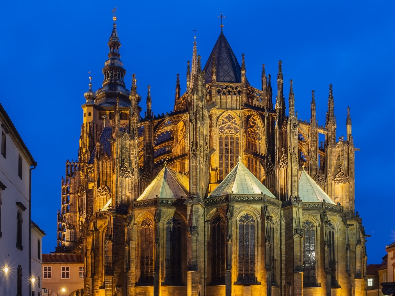 Saint Vitus Cathedral in Prague
