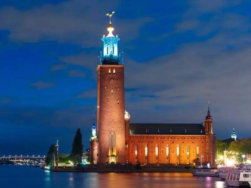 L'hôtel de ville de Stockholm : Un chef-d'œuvre de l'architecture romantique nationale 3 Hôtel de ville de Stockholm