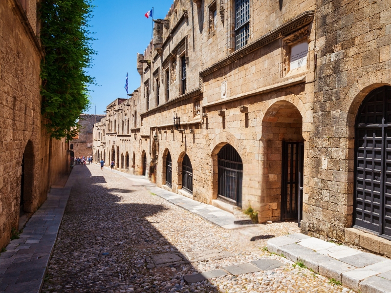The Street of the Knights: A Journey Through History 3 Street of the Knights in Rhodes