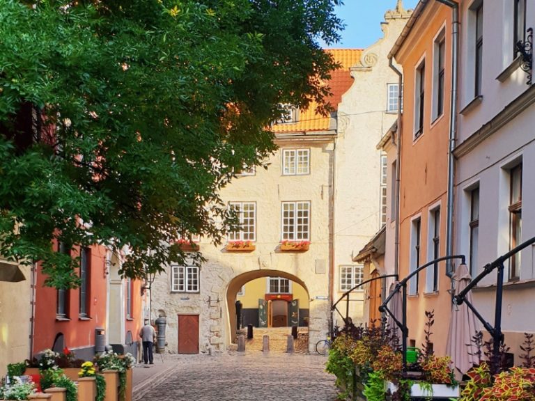 The Swedish Gate in Riga
