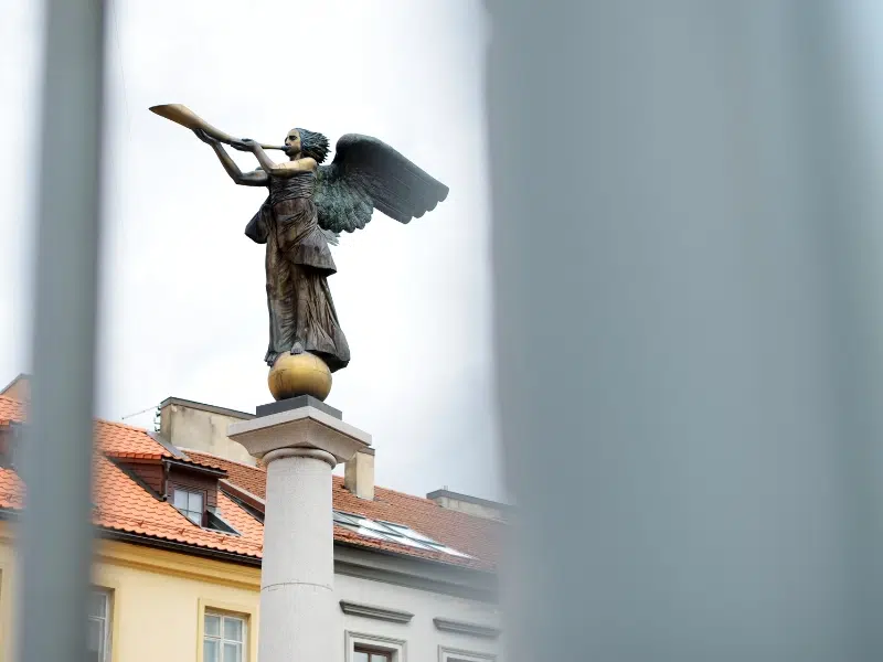 Ange d'Uzupis à Vilnius