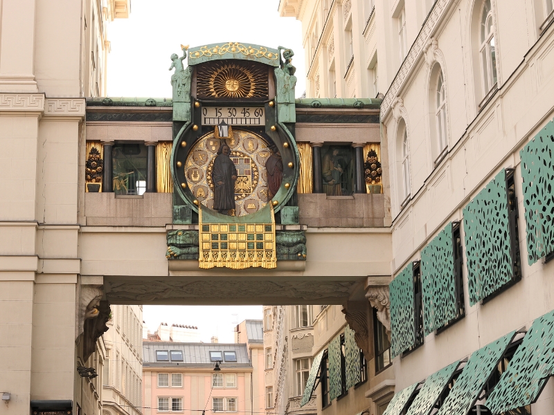 Ankeruhr à Vienne
