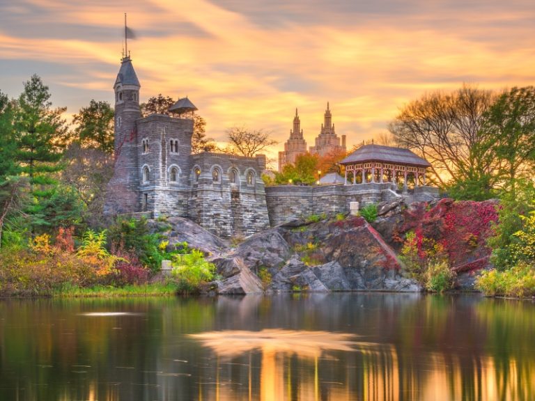 Belvedere Castle in New York Central Park