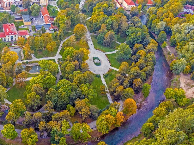 Bernardine Garden in Vilnius