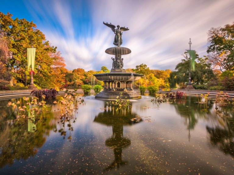 Bethesda Terrace in New York Central Park